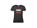 T-shirt met korte mouwen: Oranje door dik en dun
