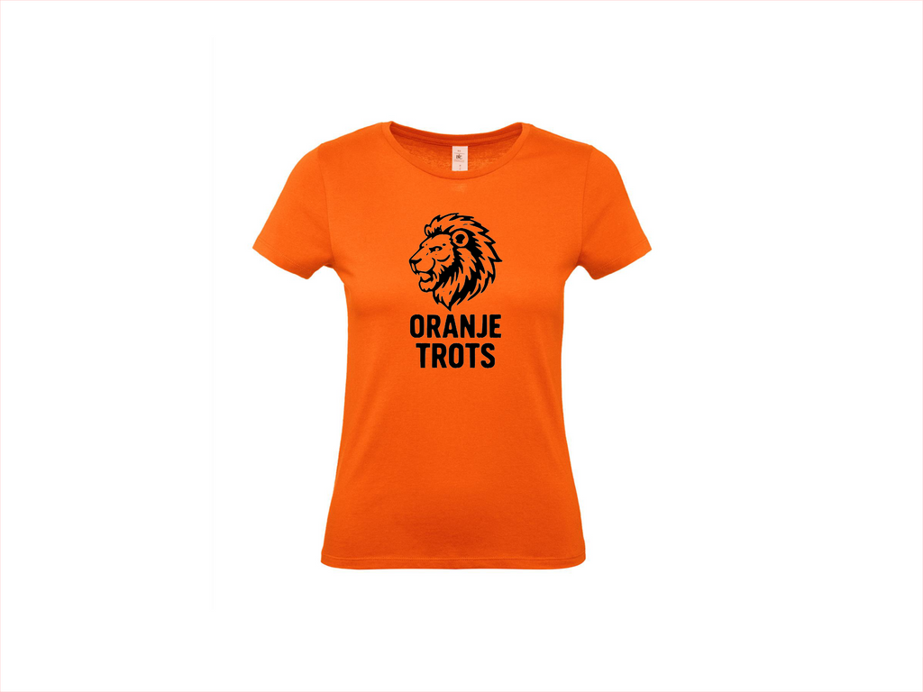 T-shirt met korte mouwen: Trots als een leeuw