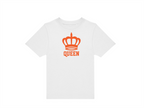 T-shirt kinderen:👑 Klein of groot… iedereen is royal op Koningsdag!