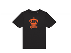 T-shirt kinderen:👑 Klein of groot… iedereen is royal op Koningsdag!