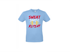 T-shirt 💪 Sweat, Smile and Repeat – Voor de echte doorzetter!