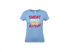 T-shirt 💪 Sweat, Smile and Repeat – Voor de echte doorzetter!