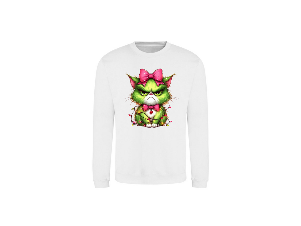 Grumpy Xmas Cat Sweater – Perfect voor jouw kerst-mood"
