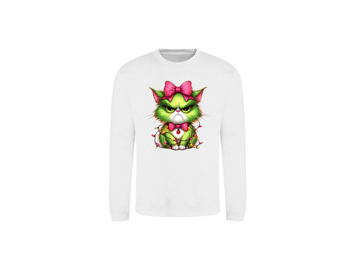 Grumpy Xmas Cat Sweater – Perfect voor jouw kerst-mood"